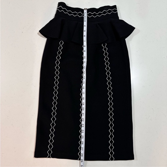 Alexander McQueen Stretch-Jersey Midi Skirt - Size S - Picture 14 of 16